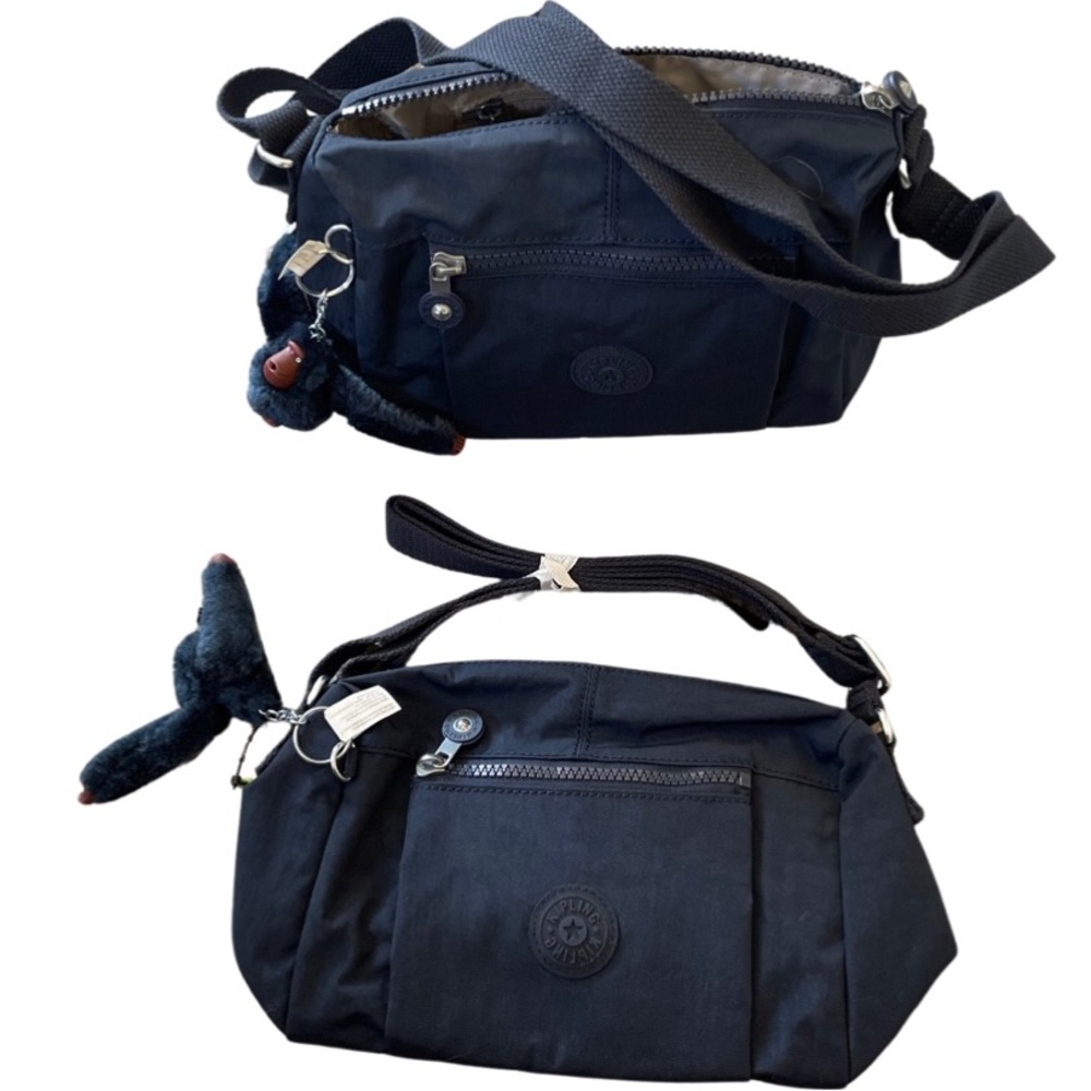 Kipling HB6555 4DX True Blue Tonal Crossbody Bag WES NEW